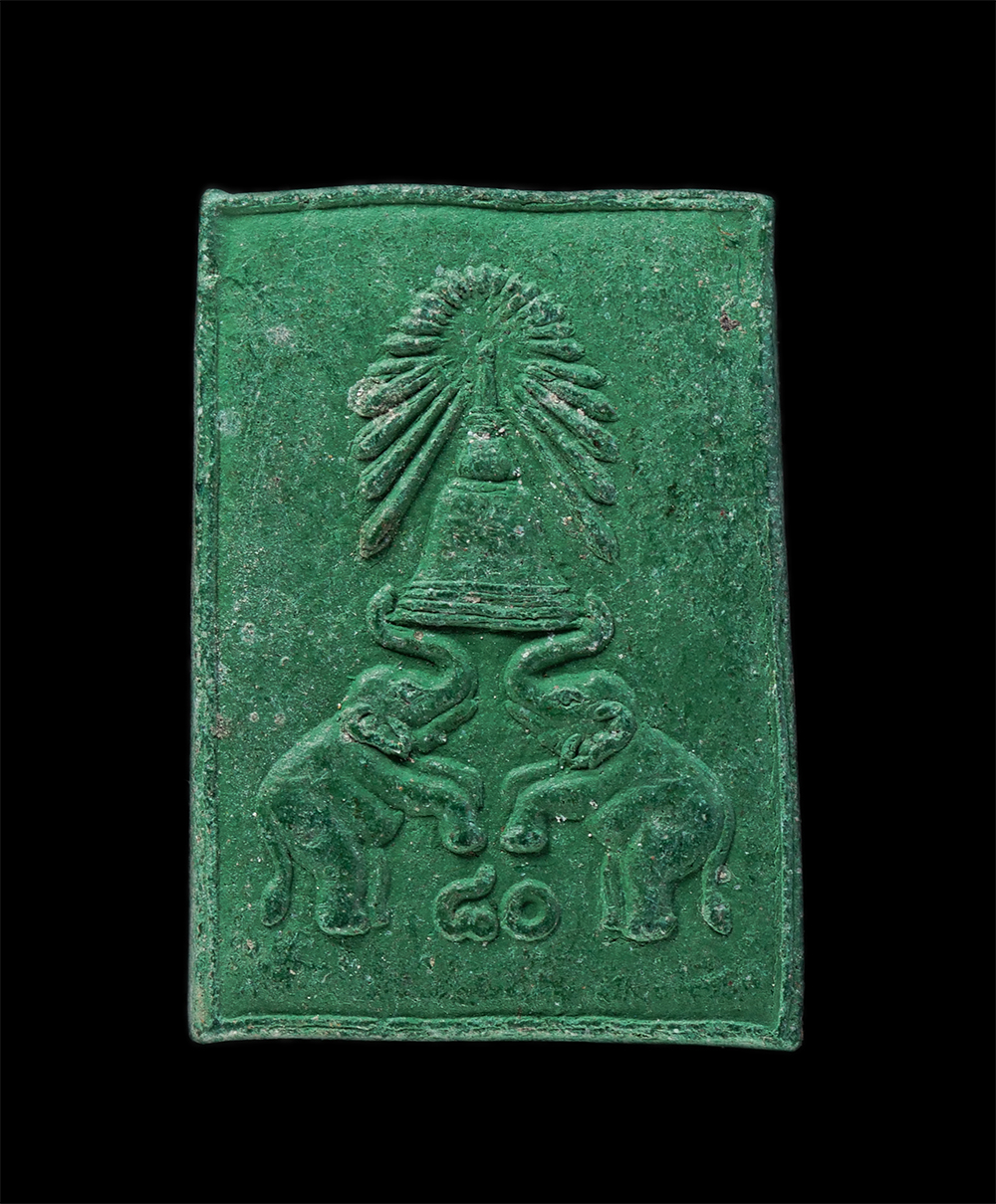 22Nov24 (61)p.jpg - พระสมเด็จพิมพ์คะแนน พิมพ์ปรกโพธิ์ หลังช้างคู่แบกเจดีย์ อาจารย์นอง ธมฺมภูโต วัดทรายขาว จังหวัดปัตตานี เนื้อเขียว ผงพุทธคุณ ผงว่าน | https://kamulet.in.th